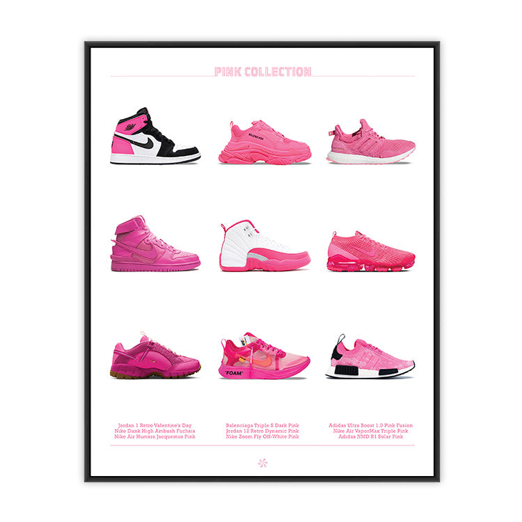 Pink Sneakers Collection